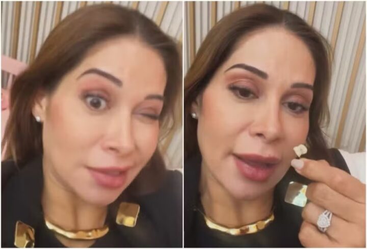 Maíra Cardi perde dente em meio a cuidados com Thiago Nigro: ‘Está fazendo xixi no pote’