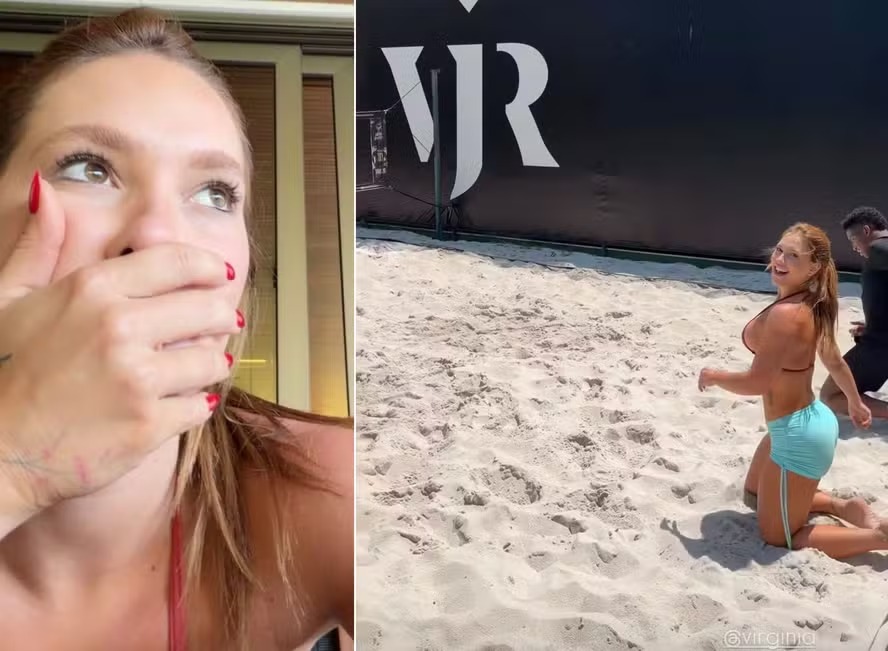 Virginia vai para mansão de Vini Jr. após perder casa no Rio