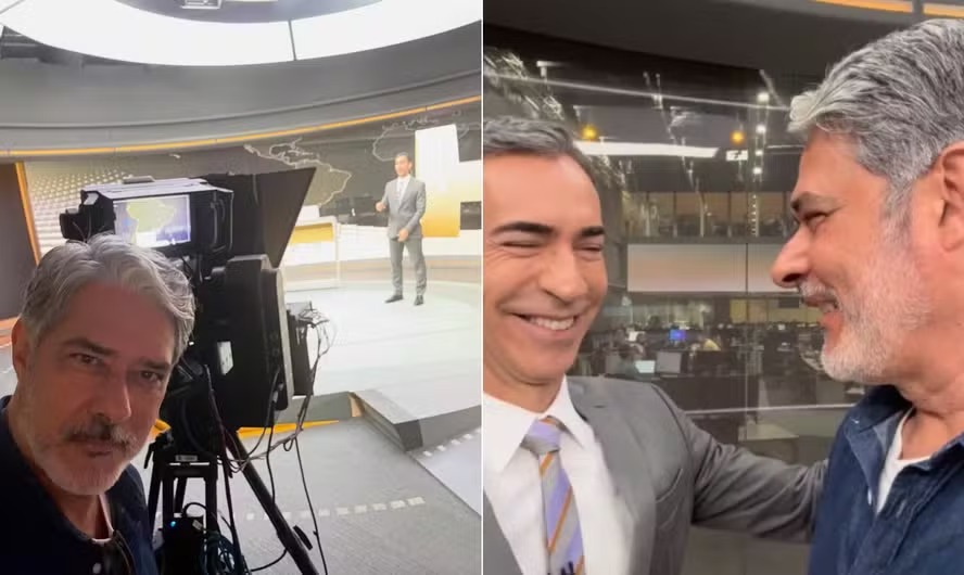 William Bonner fica no ‘Jornal Nacional’ até que dia? Saiba quando César Tralli assume o telejornal