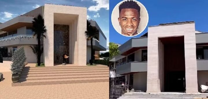 Boate subterrânea e mais: veja detalhes da mansão de Vini Jr. que abriga Virginia