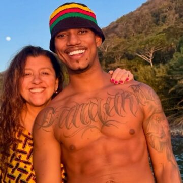 Regina Casé se encontra com o cantor O Kannalha na Bahia e agradece a Preta Gil: ‘Obrigada’