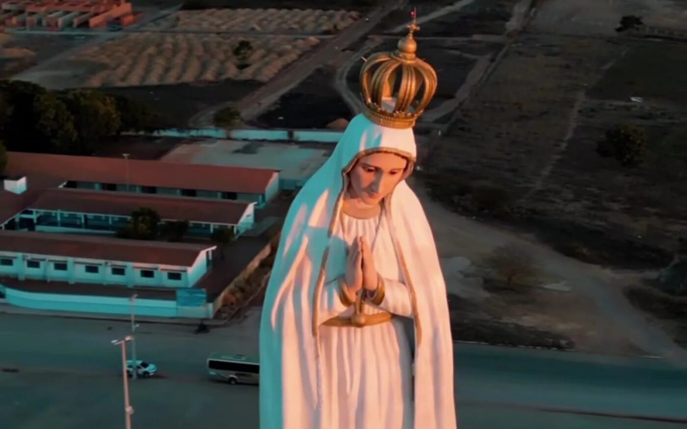 Cidade no Ceará vai inaugurar maior monumento do mundo em homenagem a Nossa Senhora de Fátima