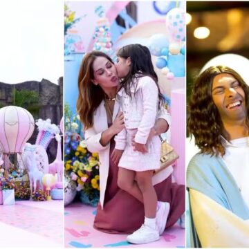 Maira Cardi mostra aniversário da filha e conta: ‘Pediu Jesus na festa dela’