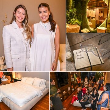 Via Sono e arquiteta Júlia Leal promovem encontro em ambiente da Casas Conceito 2025; veja fotos
