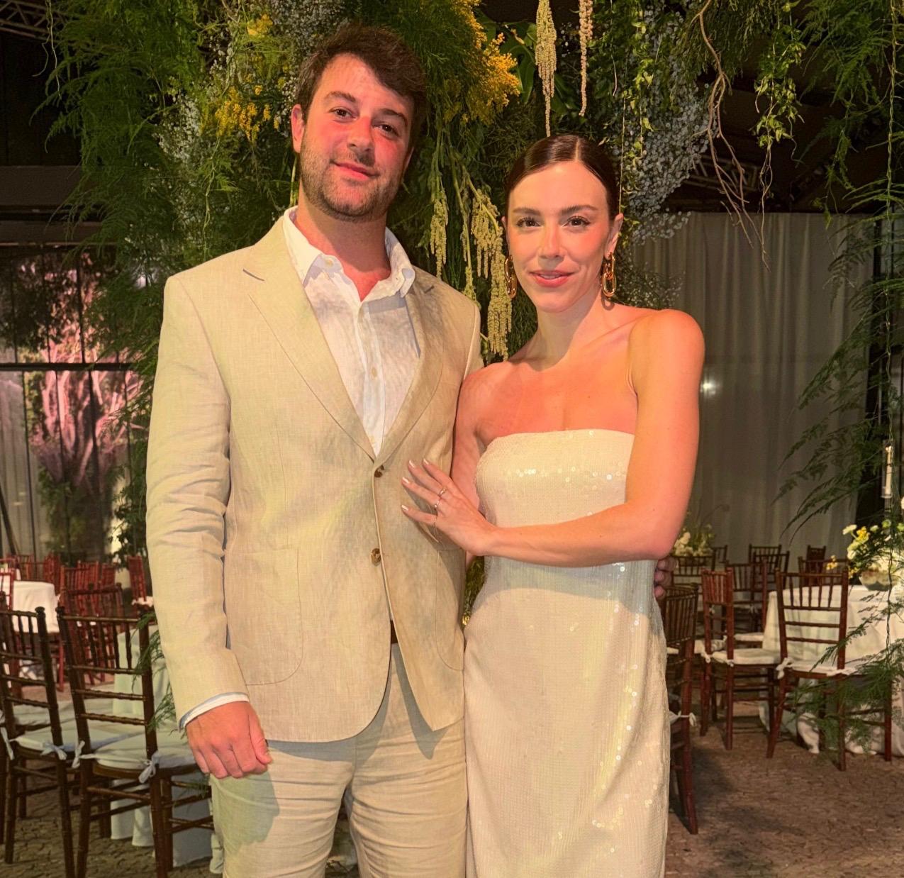 Luiz Guilherme Niemeyer e Alice Wegmann
