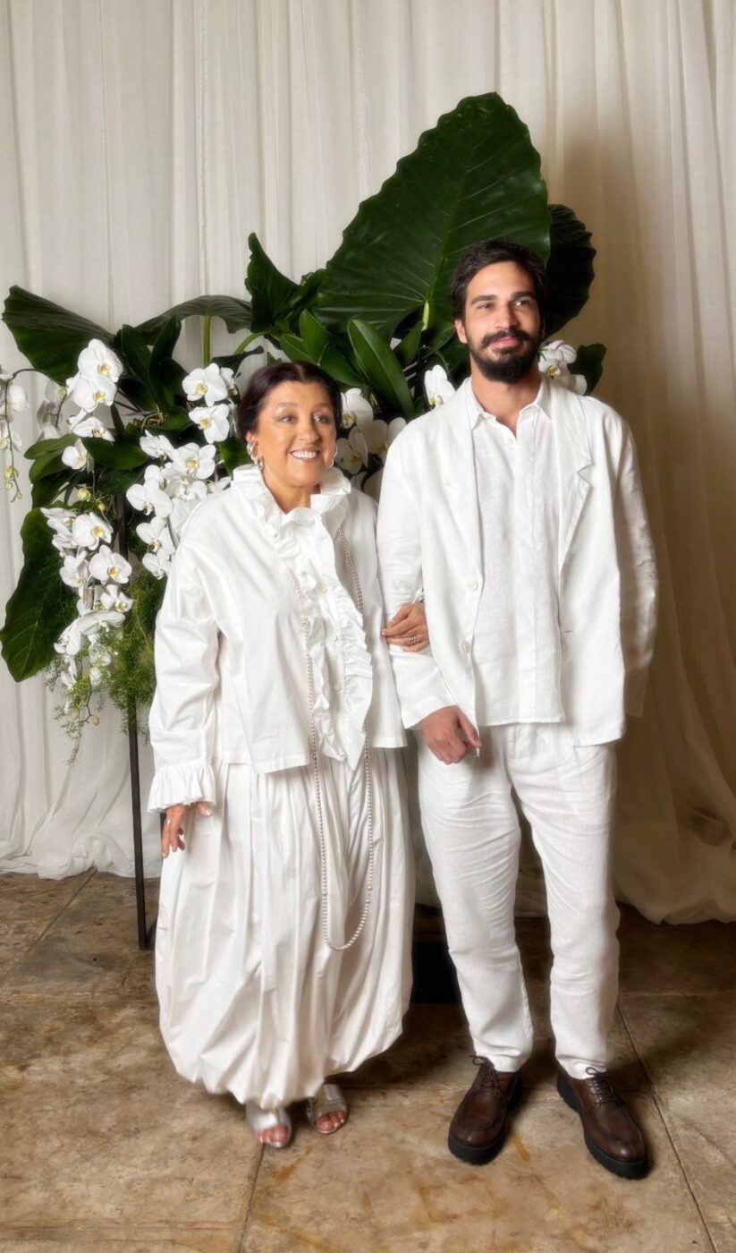 Regina Casé e Thales Junqueira