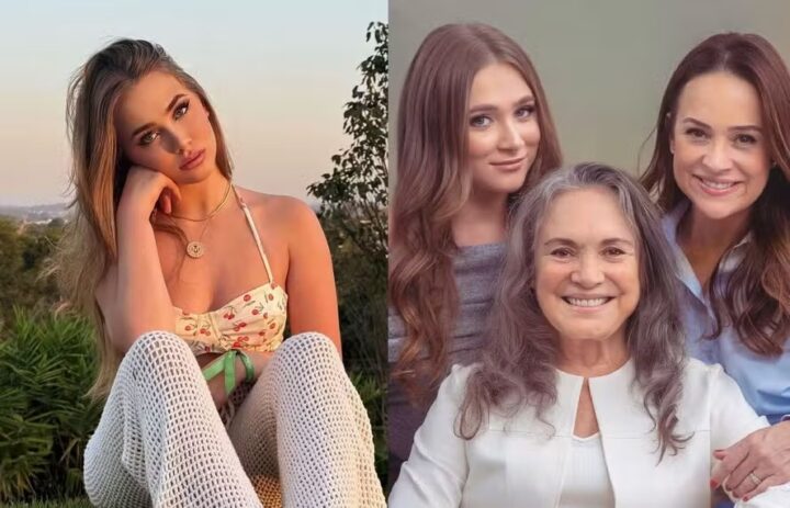 Aos 19 anos, neta de Regina Duarte segue os passos da família