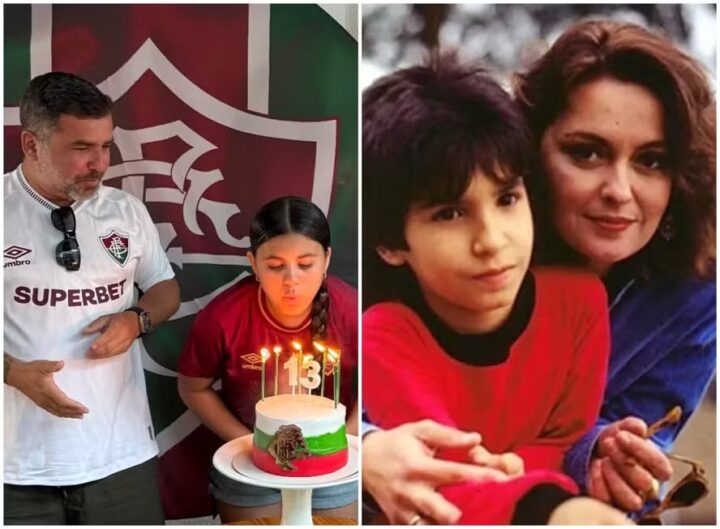 Igor Lage, ator mirim hit nos anos 1980 e 1990, festeja aniversário da filha no Rio