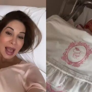 Eloáh, filha recém-nascida de Maíra Cardi e Thiago Nigro, recebe alta da UTI