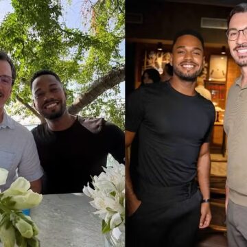 Presidente do Bahia, Emerson Ferretti presta homenagem no aniversário de 29 anos do namorado Presidente do Bahia, Emerson Ferretti presta homenagem no aniversário de 29 anos do namorado