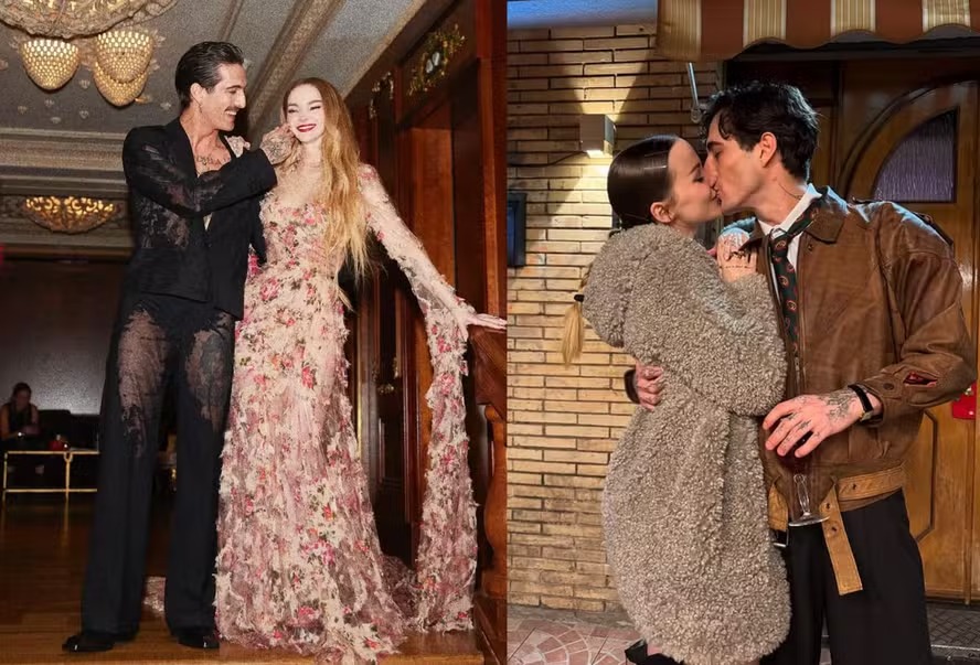 Dove Cameron e David Damiano, do Måneskin, estão noivos, diz site Dove Cameron e David Damiano, do Måneskin, estão noivos, diz site