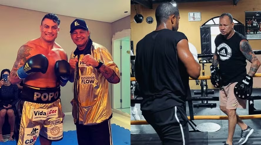 Conheça o irmão de Popó que treina o ex-BBB Davi Brito para luta contra Sacha Bali Conheça o irmão de Popó que treina o ex-BBB Davi Brito para luta contra Sacha Bali