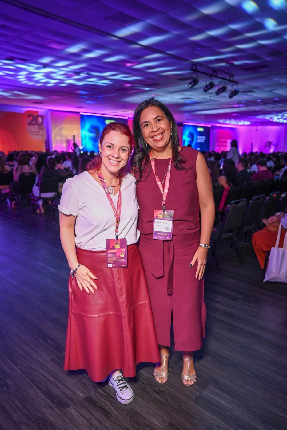 Aline Silveira e Charlene Carolino