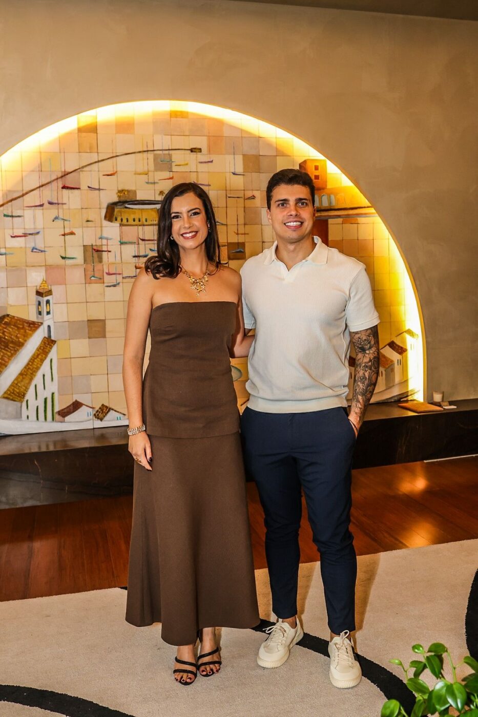 Patrícia Martinez e Alex Álem