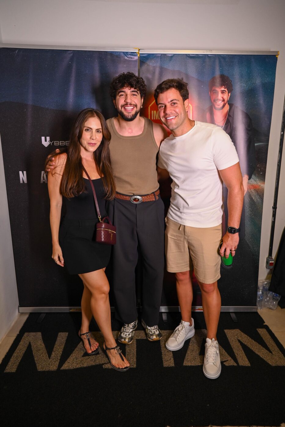Mariana Andrade, Nattan e Eduardo Teixeira