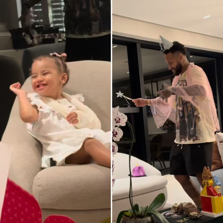 Mavie chama Neymar de ‘doidinho’ após jogador se fantasiar de fada para animá-la