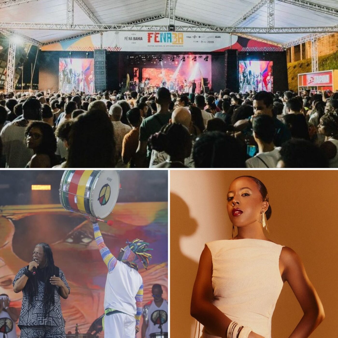 Festival gratuito em Salvador começa nesta quinta (9) com artesãos de todo o país e shows de Olodum, Sued Nunes e mais; confira a programação