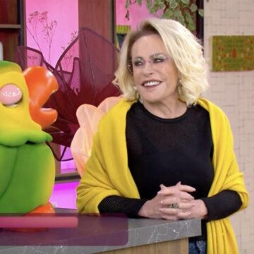 Ana Maria Braga tem dor de barriga ao vivo e deixa programa às pressas; veja o vídeo
