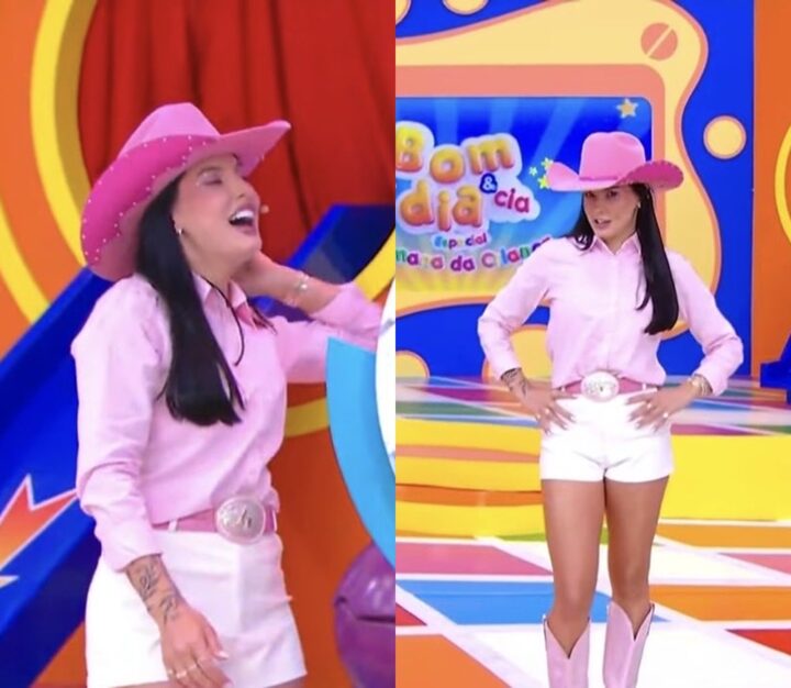 Turma da Boiadeirinha! Ana Castela estreia como apresentadora do Bom Dia & Cia, no SBT