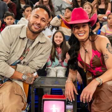 Neymar e Ana Castela participam do ‘Altas Horas’ neste sábado (25)