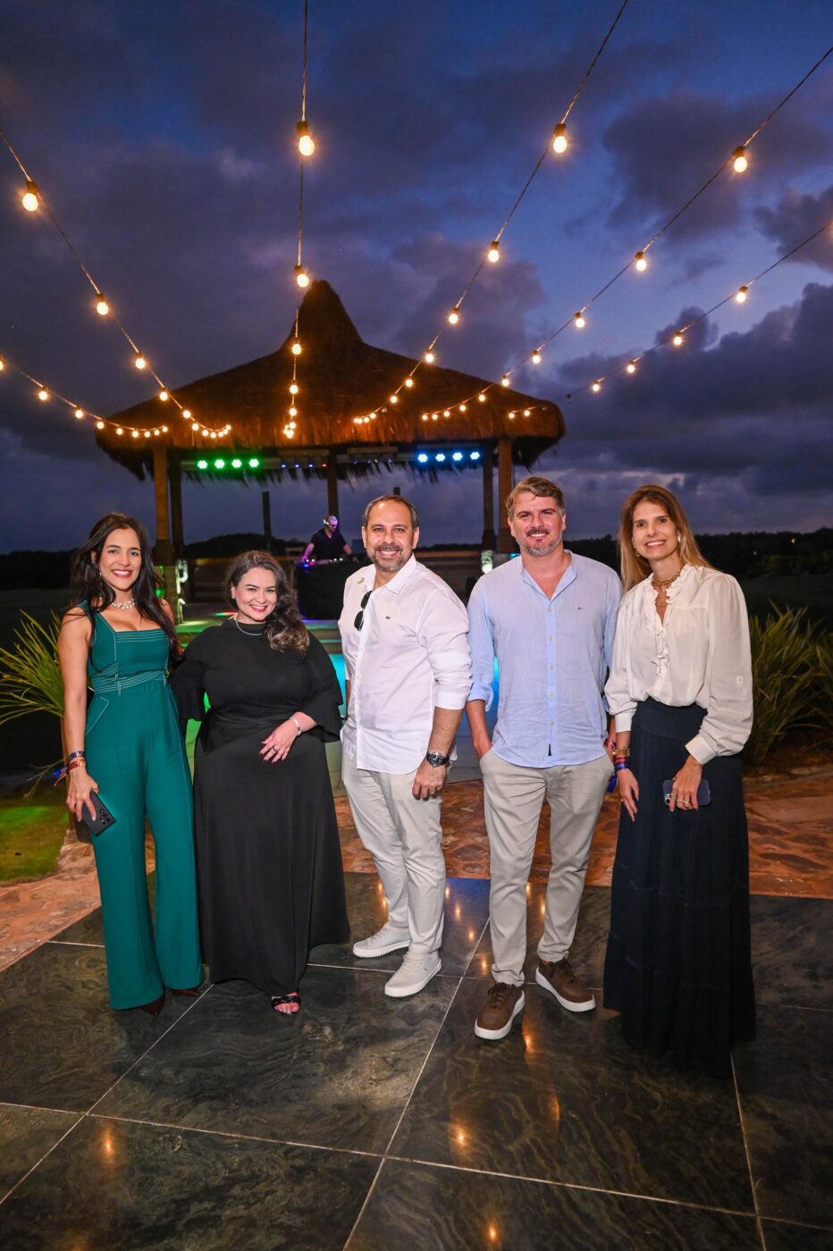 Carolina Barbosa, Izabella Sampaio, Daniel Fernandes, Fernando Fortuna e Tarcila Leal