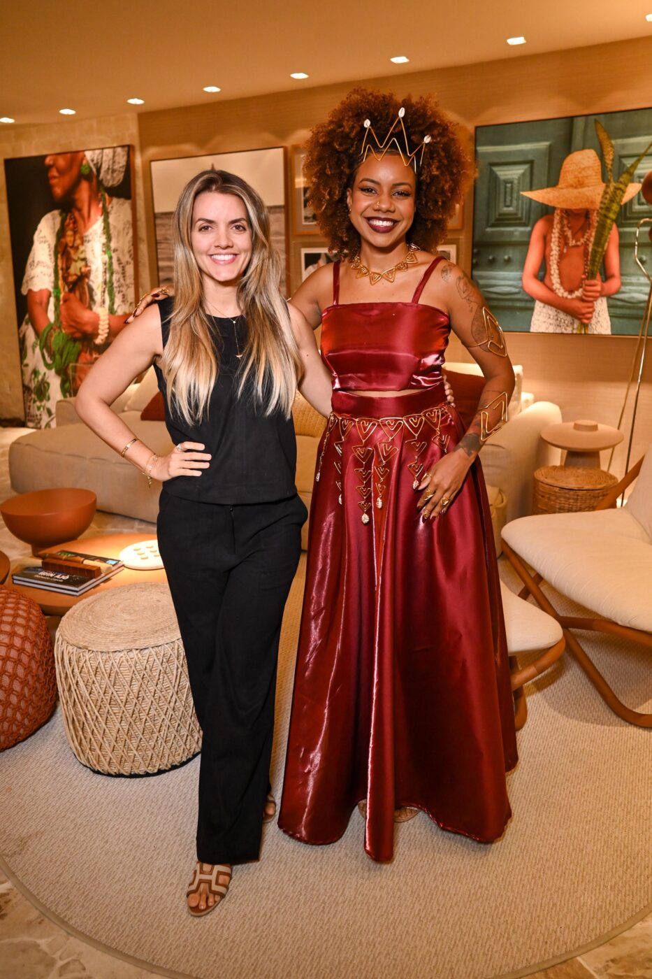 Nathália Velame e Evelyn Cunha Cruz