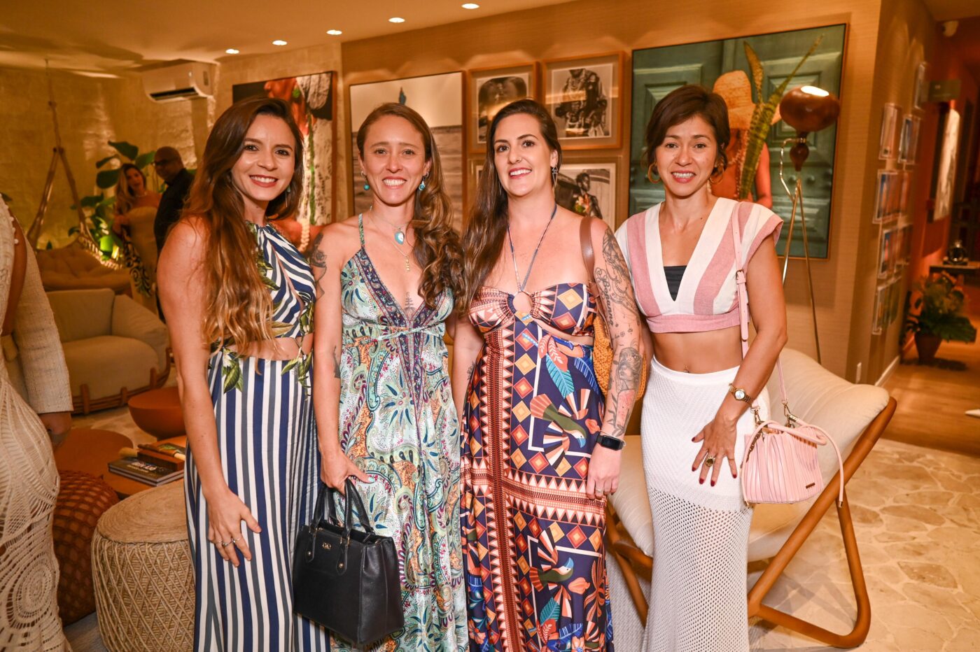 Monica Sousa, Priscila Correia, Patrícia Correia e Caroline Bonano