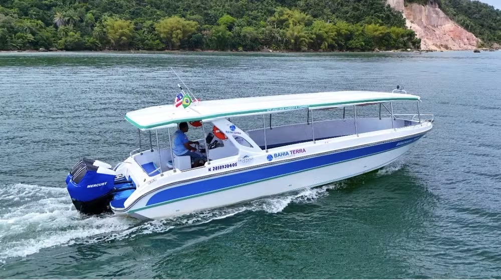 Transfer de lancha rápida entre Salvador e Boipeba reduz tempo de viagem e atrai turistas