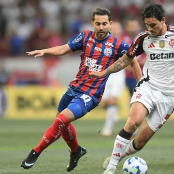 Bahia vence o Flamengo na Fonte Nova e encerra tabu; veja melhores momentos