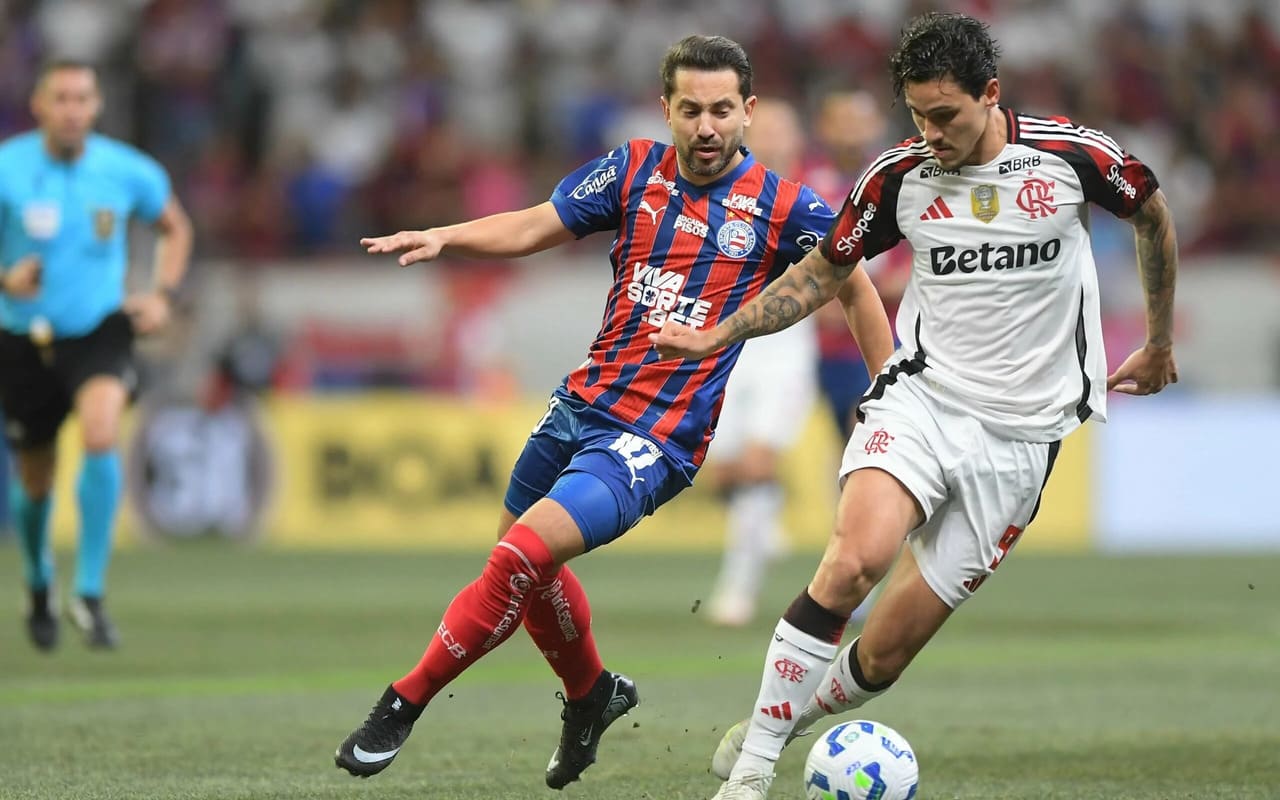 Bahia vence o Flamengo na Fonte Nova e encerra tabu; veja melhores momentos