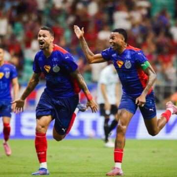 Bahia goleia Grêmio e se mantém no G-6 do Brasileirão; veja gols