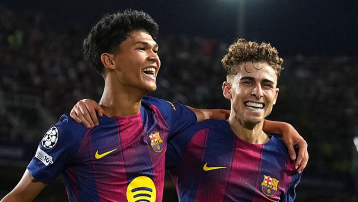 Barcelona goleia por 6 a 1 na Champions com show dos ‘garotos’; veja melhores momentos