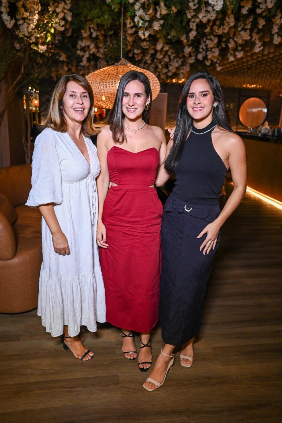 Mércia, Adriana e Ananda Sales