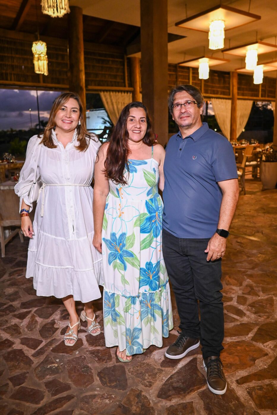 Thaíse, Leila Costa Pinto e Fábio Perrone