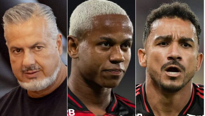 STJD denuncia Boto, Wallace Yan e Danilo, do Fla, por jogo contra o Bahia