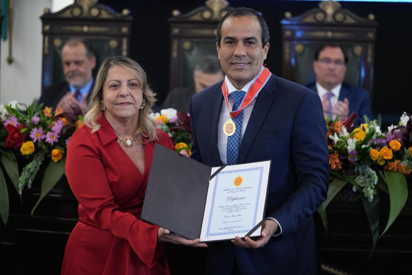 Prefeito Bruno Reis é homenageado durante encontro nacional de presidentes de Tribunais de Justiça em Salvador