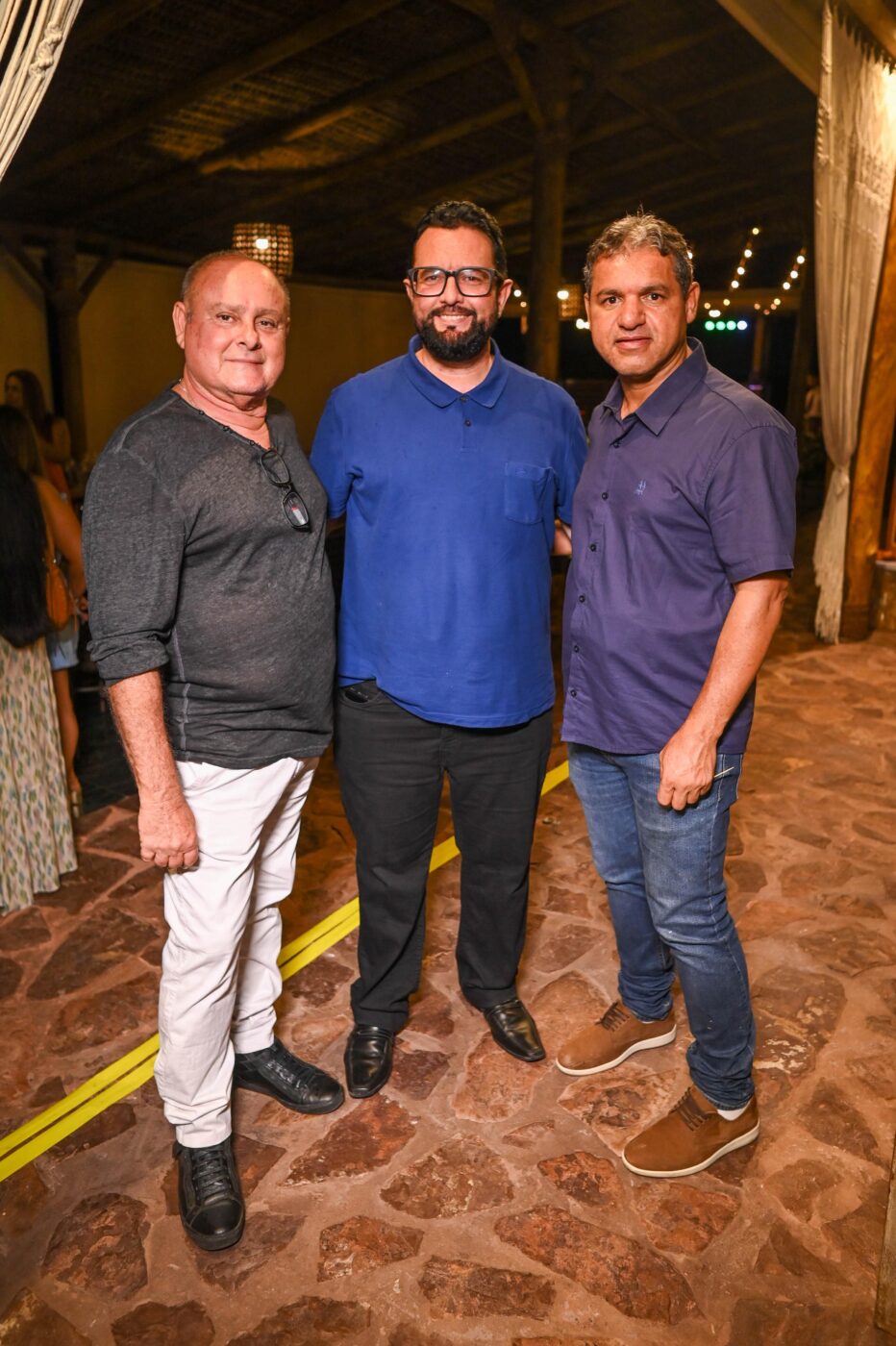 Gilberto Dias, Samuel Alexandre e Sérgio Amorim