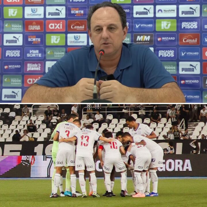Rogério Ceni critica postura do Bahia após derrota para o Botafogo e fala em ‘campo neutro’