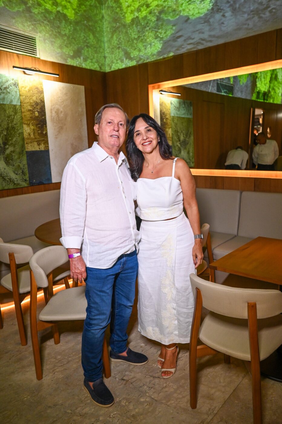 Luiz Mendonça e Gloria Matos