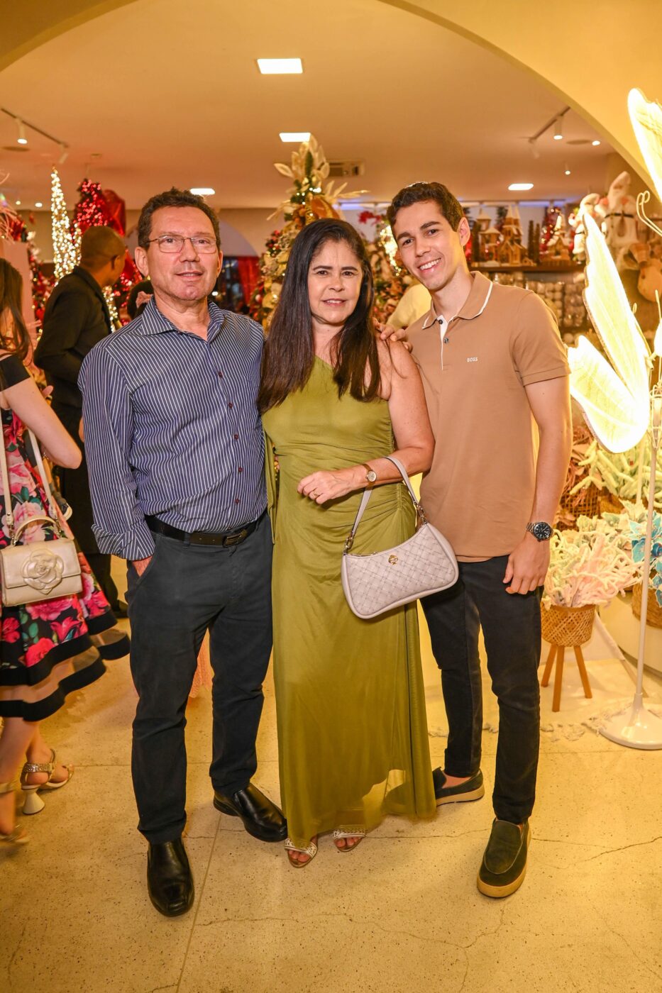 Aldo, Isabel e Rafael Brasileiro