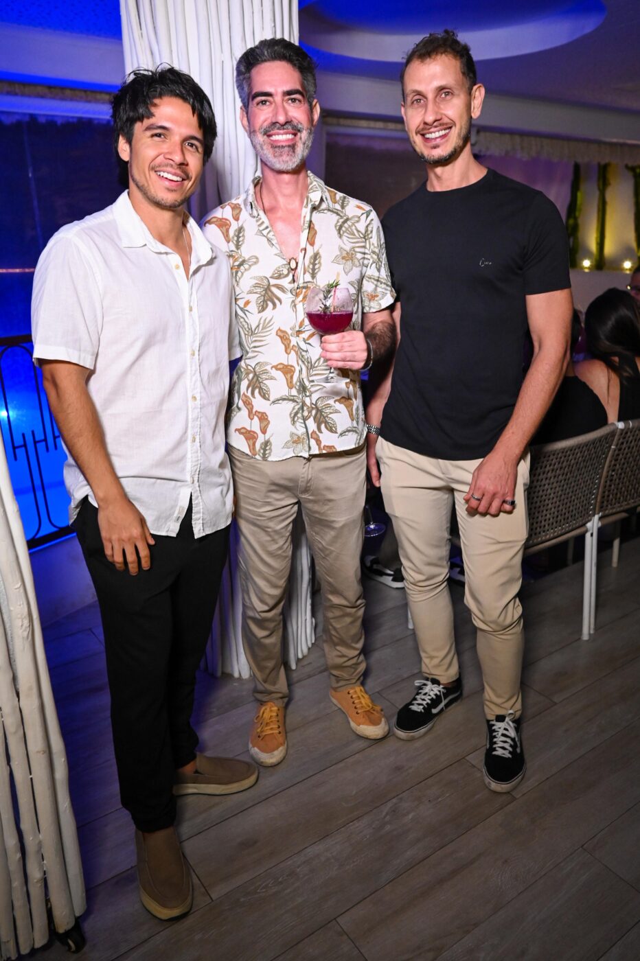 Matheus Braga, Eduardo Cerqueira e Alan Dantas