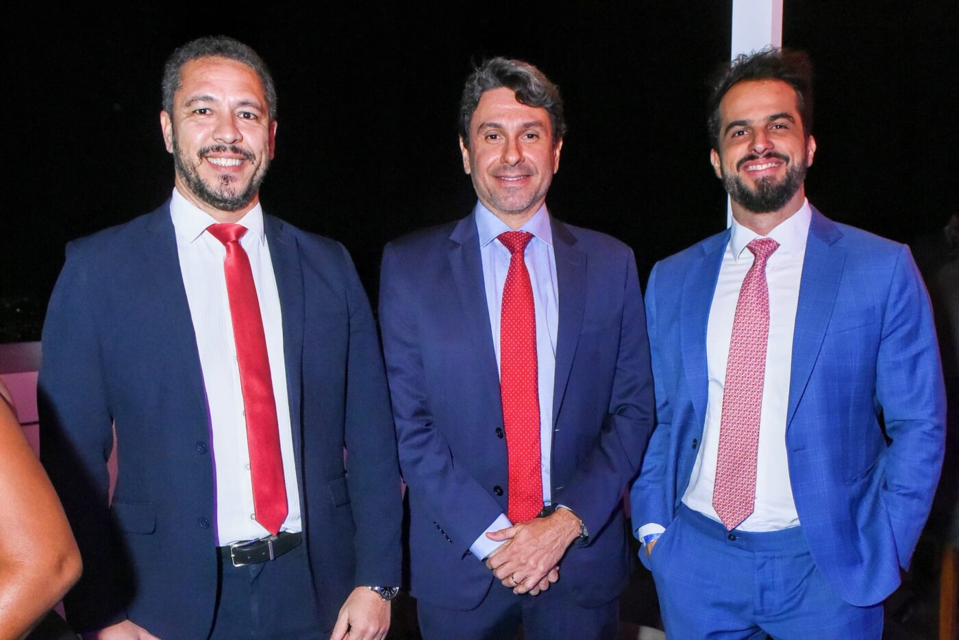 Antônio Jorge, Normando Modesto e Rafael Santana