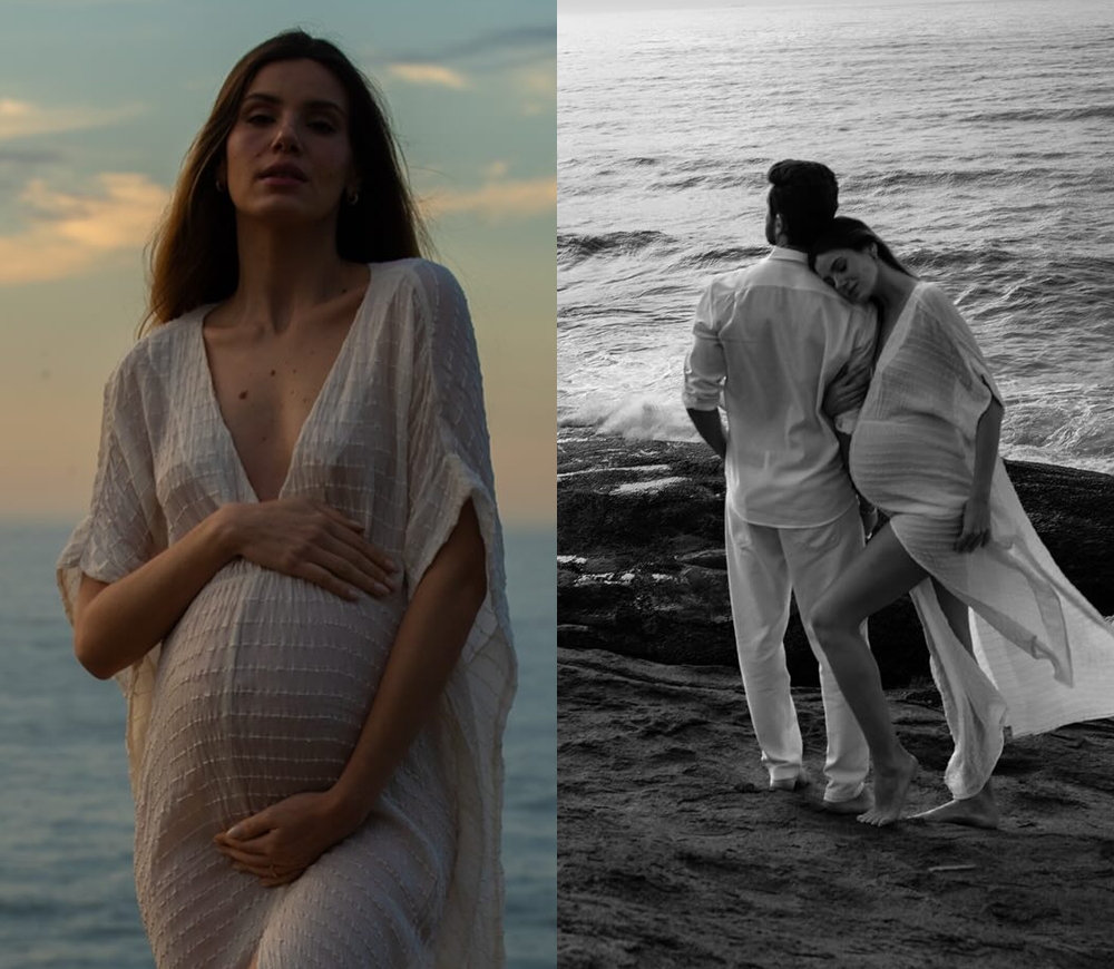 Camila Queiroz surge deslumbrante em novo ensaio gestacional; veja fotos Camila Queiroz surge deslumbrante em novo ensaio gestacional; veja fotos