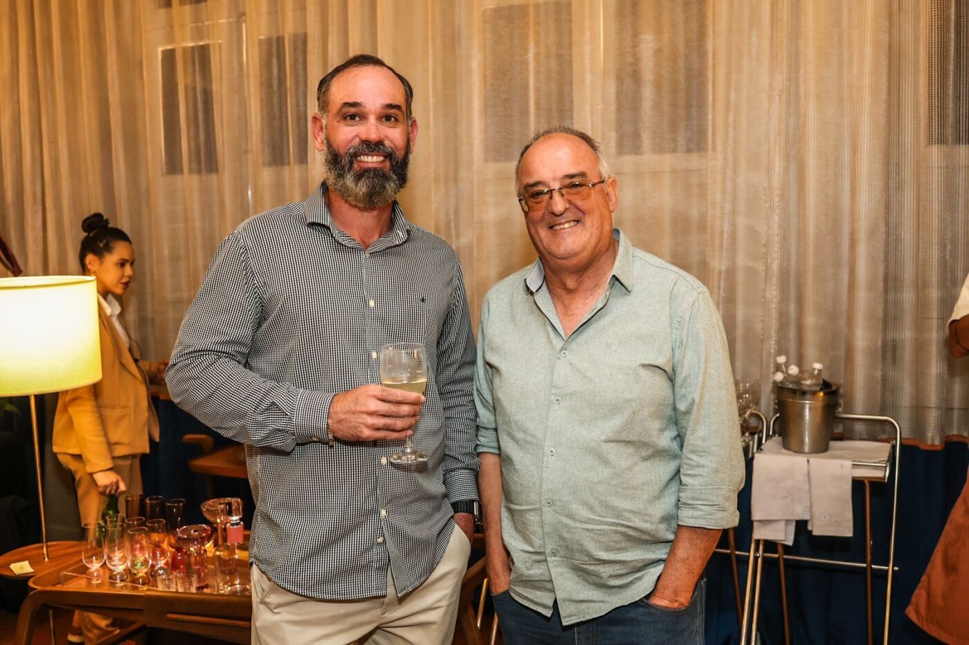 Alexandre Garcia e Ilidio Magalhaes