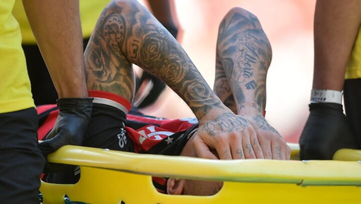 Cebolinha tem lesão confirmada no quadril e vira desfalque no Flamengo