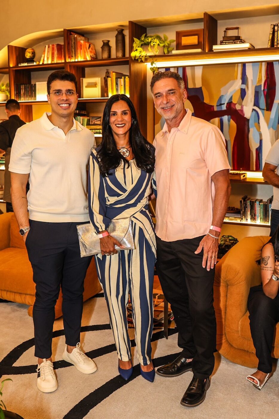 Alex Álem, Aleine Ferreira e Jorge Mascarenhas