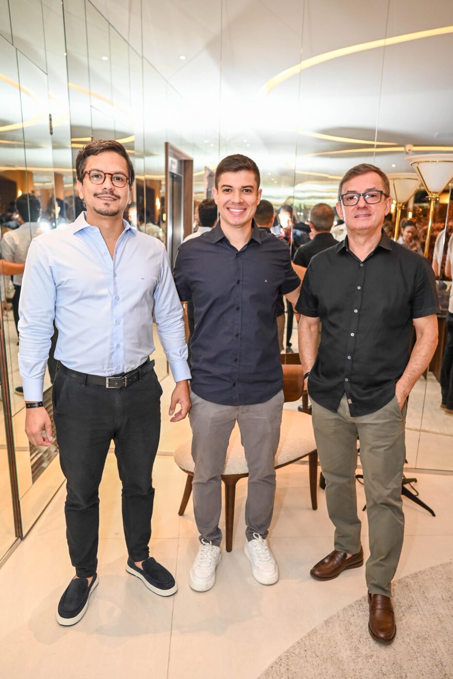 Gabriel Lucena, Dalmo Júnior e Dalmo Camargo