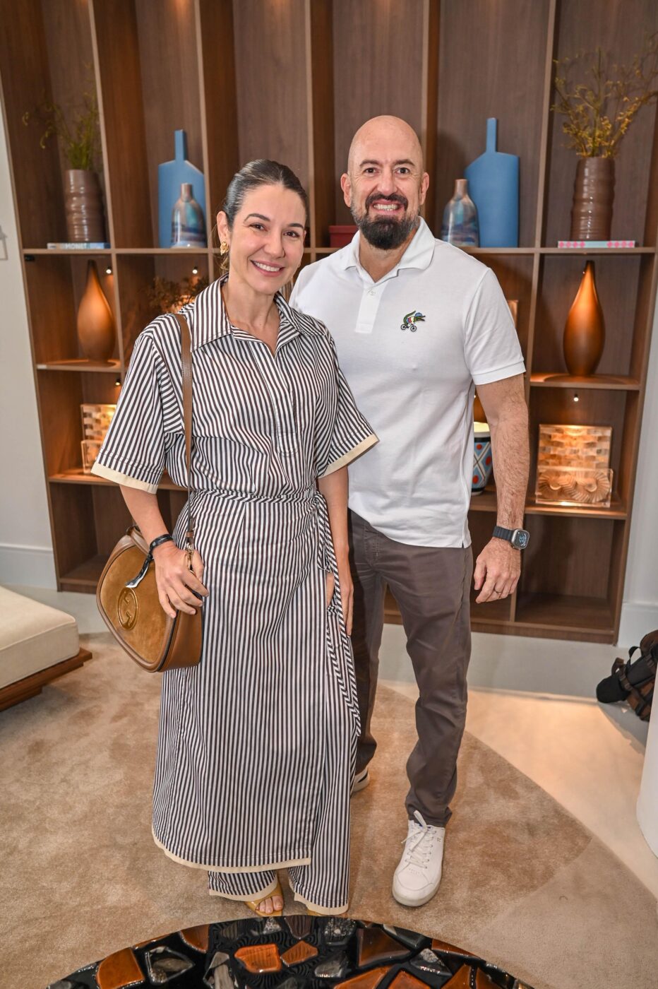 Manuela Andrade e Maurício Lins