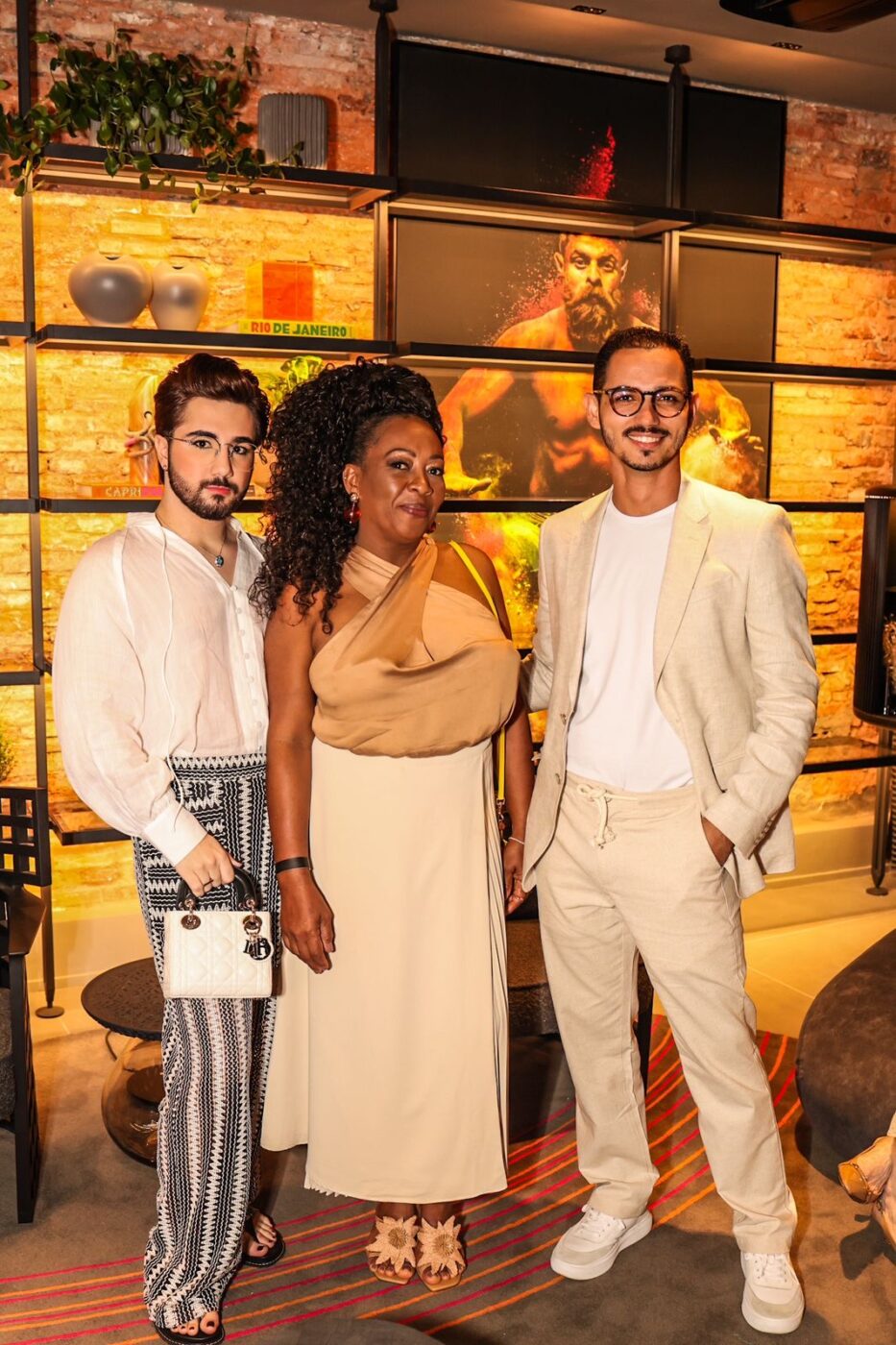 Rafael Freire, Sueli Melo e Wilian Sampaio