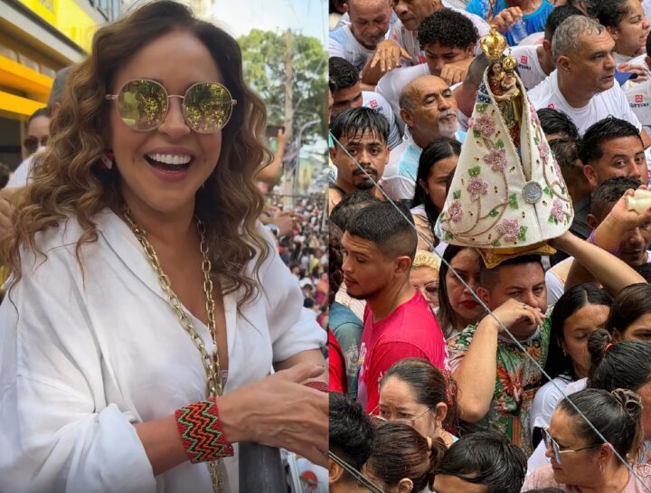 Daniela Mercury participa do Círio de Belém pela primeira vez